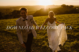 Byron Bay Weddings - Welcome Pack